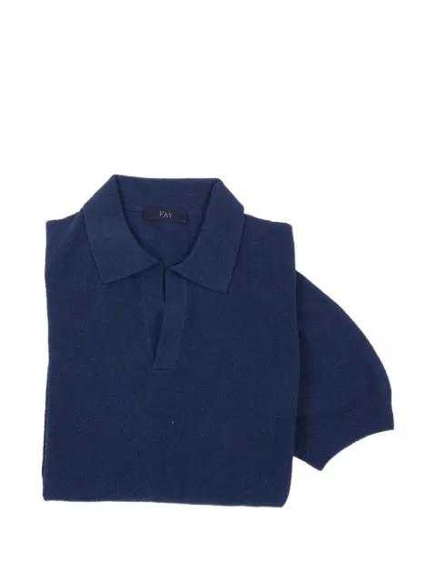v-neck polo shirt by FAY