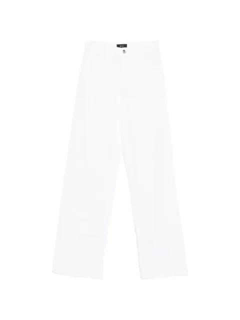 white jeans by FAY