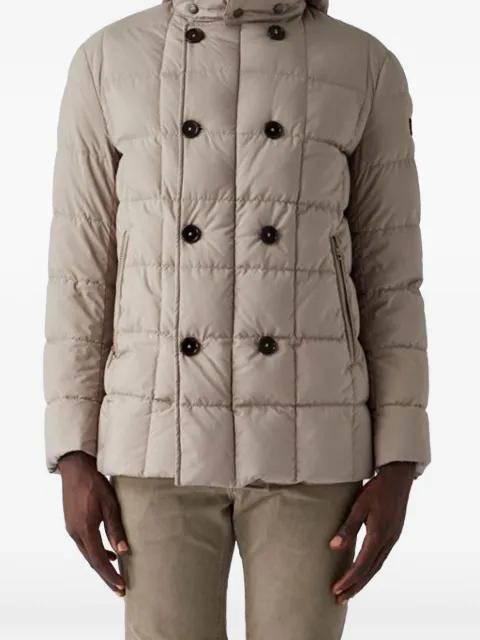 zip-up padded jacket by FAY