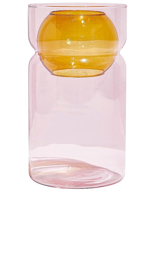 Fazeek Balance Vase in Pink by FAZEEK