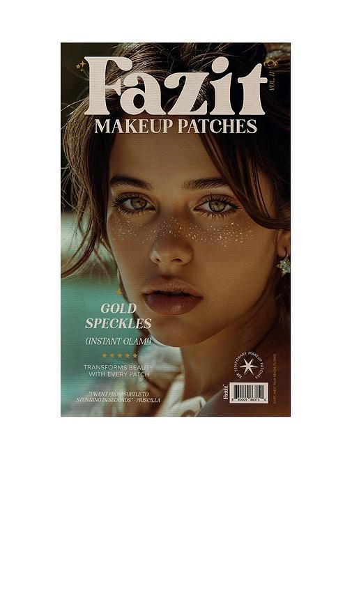 Fazit Beauty Glitter Freckle Makeup Patches in Gold by FAZIT BEAUTY