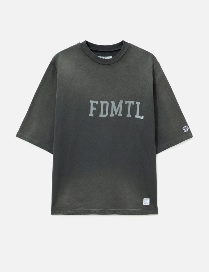 Logo H/S Sweatshirt 3YR Wash by FDMTL
