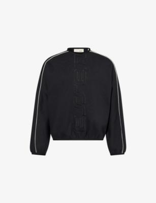 Active Trace Modern Crewneck Cotton-Blend Sweatshirt by FEAR OF GOD