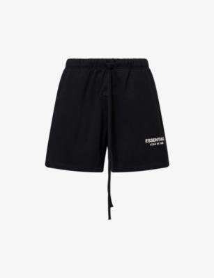 Always On Logo-Print Cotton-Jersey Shorts by FEAR OF GOD
