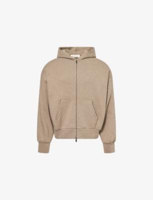 Always On Zip-Up Cotton-Blend Hoody by FEAR OF GOD