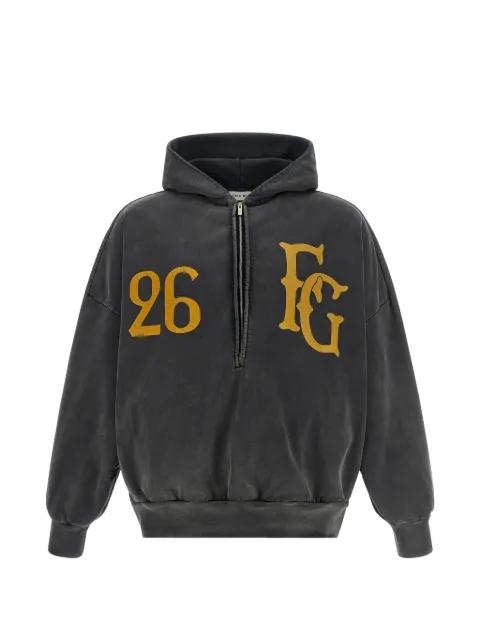 Baseball Club half-zip hoodie by FEAR OF GOD