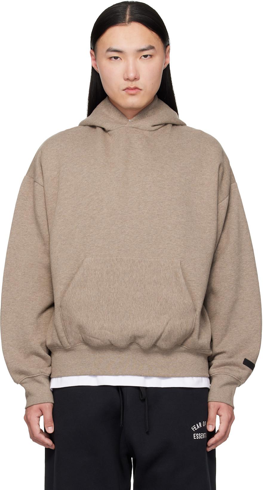 Beige Classic Hoodie by FEAR OF GOD