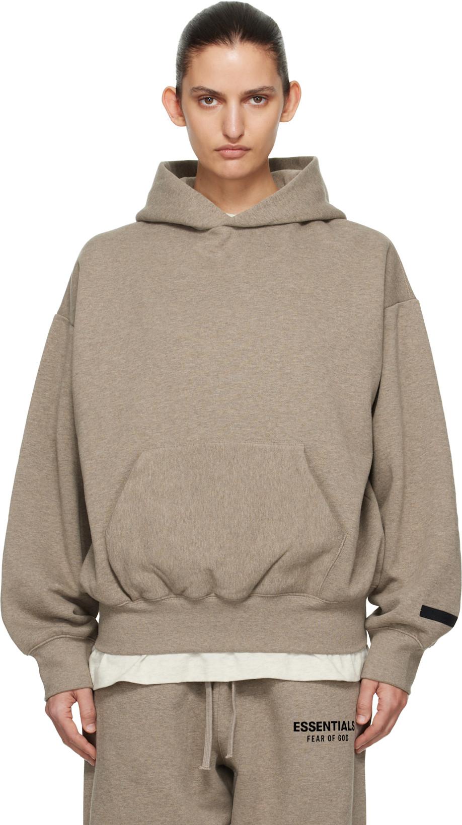 Beige Classic Hoodie by FEAR OF GOD
