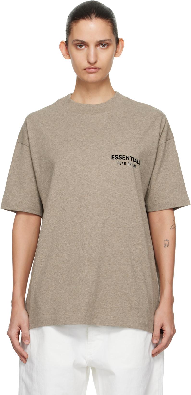 Beige Classic T-shirt by FEAR OF GOD