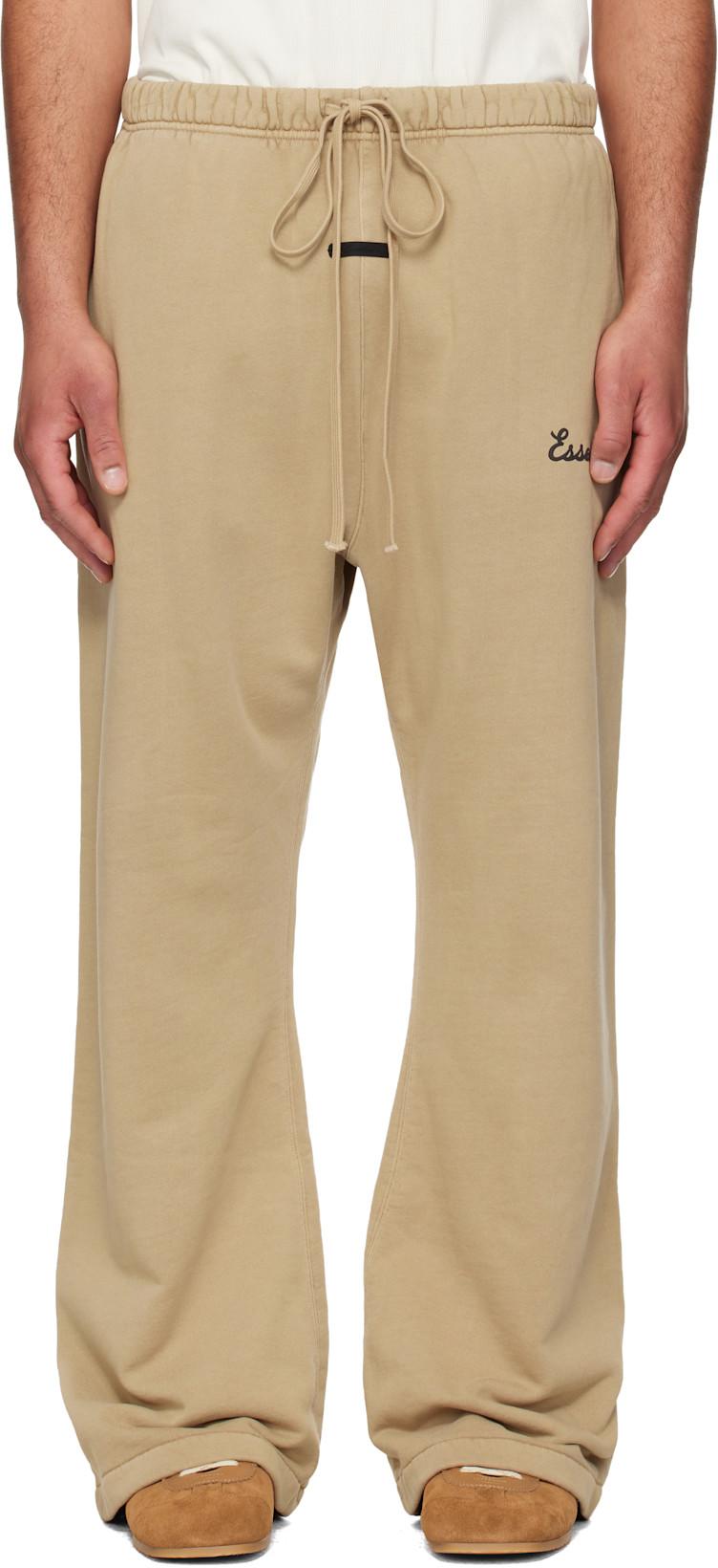 Beige Training Classic Flare Sweatpants by FEAR OF GOD