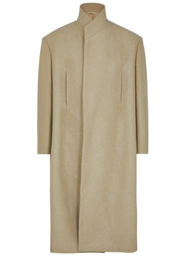 Belted wool coat by FEAR OF GOD