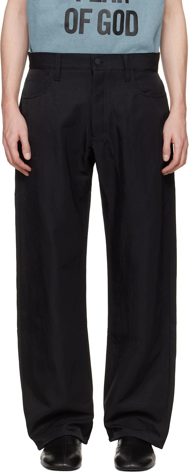 Black 5 Pocket Trousers by FEAR OF GOD
