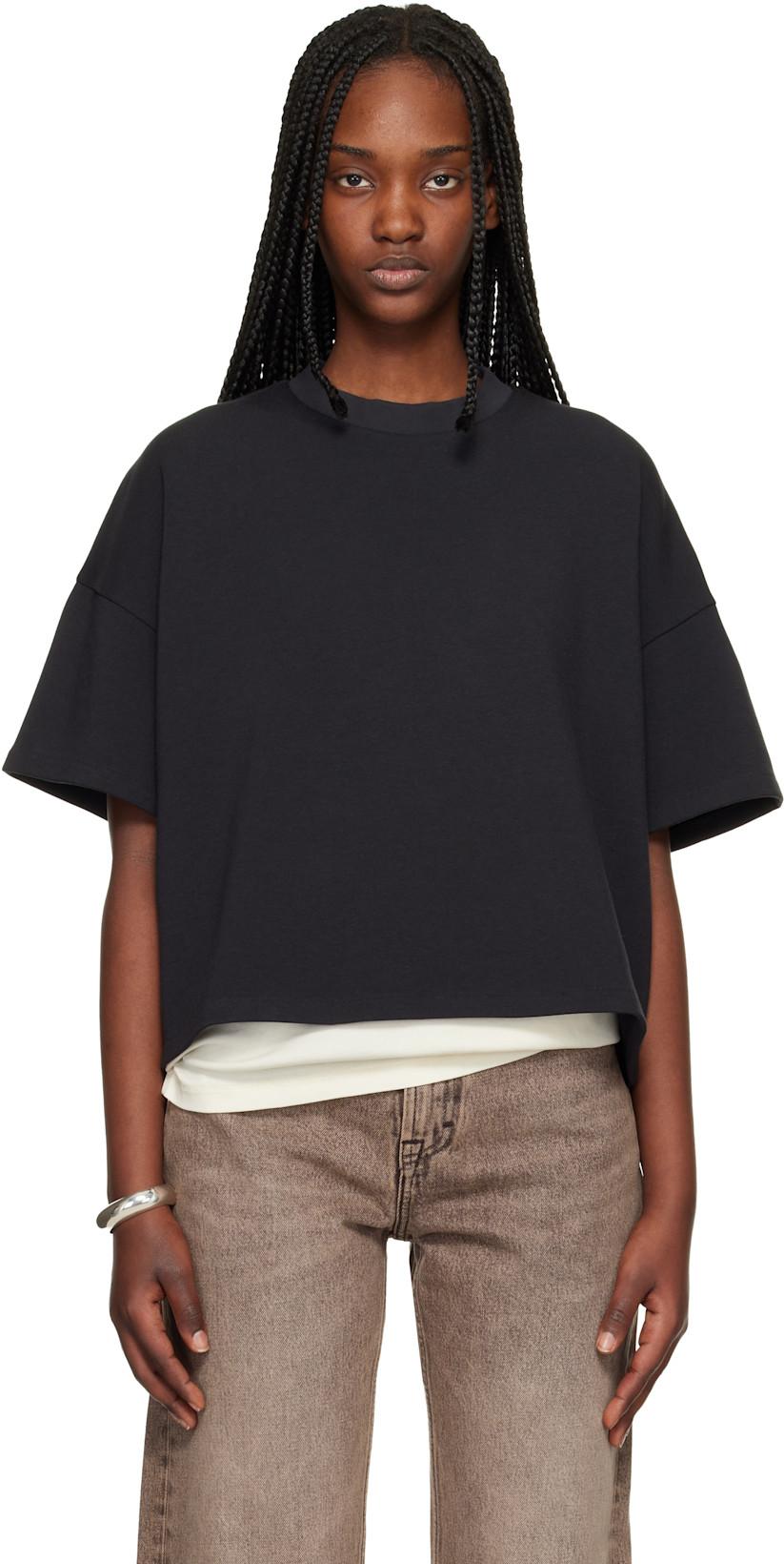 Black Boxy T-shirt by FEAR OF GOD