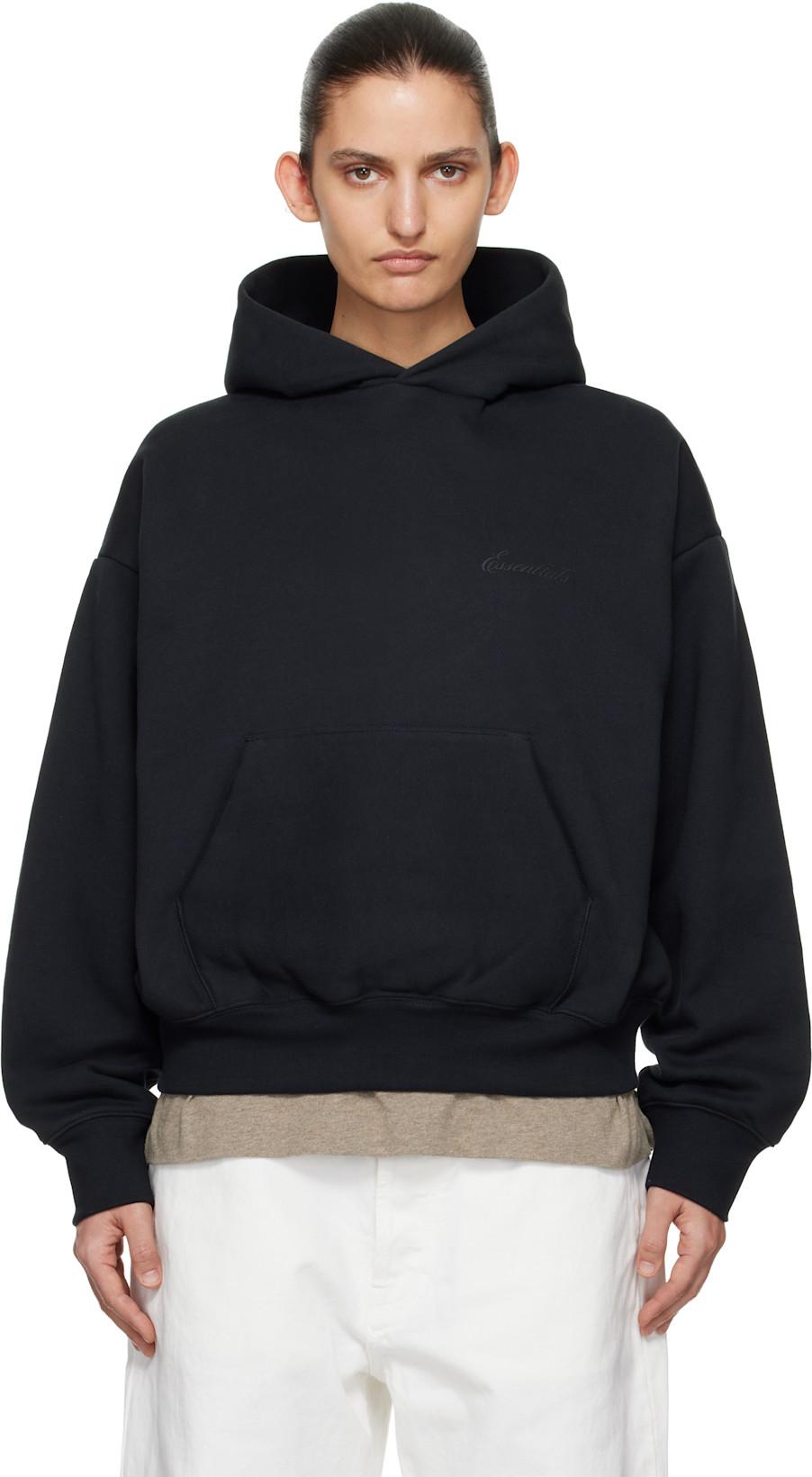 Black Classic Hoodie by FEAR OF GOD