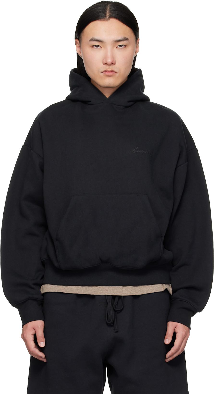 Black Classic Hoodie by FEAR OF GOD