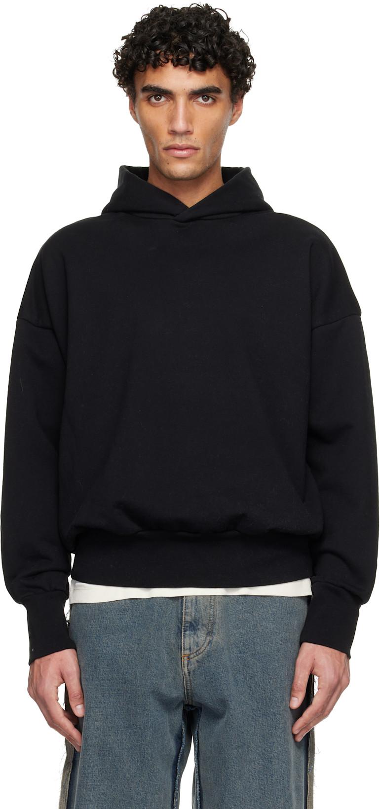 Black French Terry Hoodie by FEAR OF GOD
