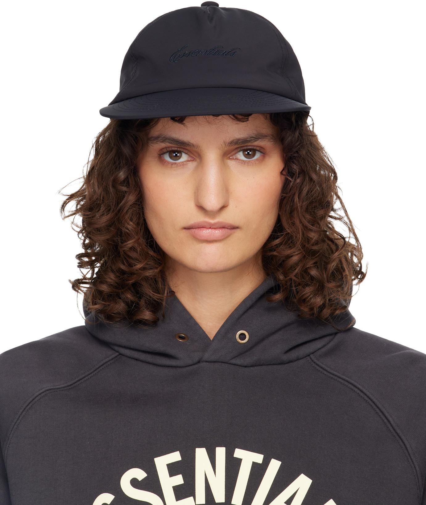 Black Signature 5 Panel Cap by FEAR OF GOD