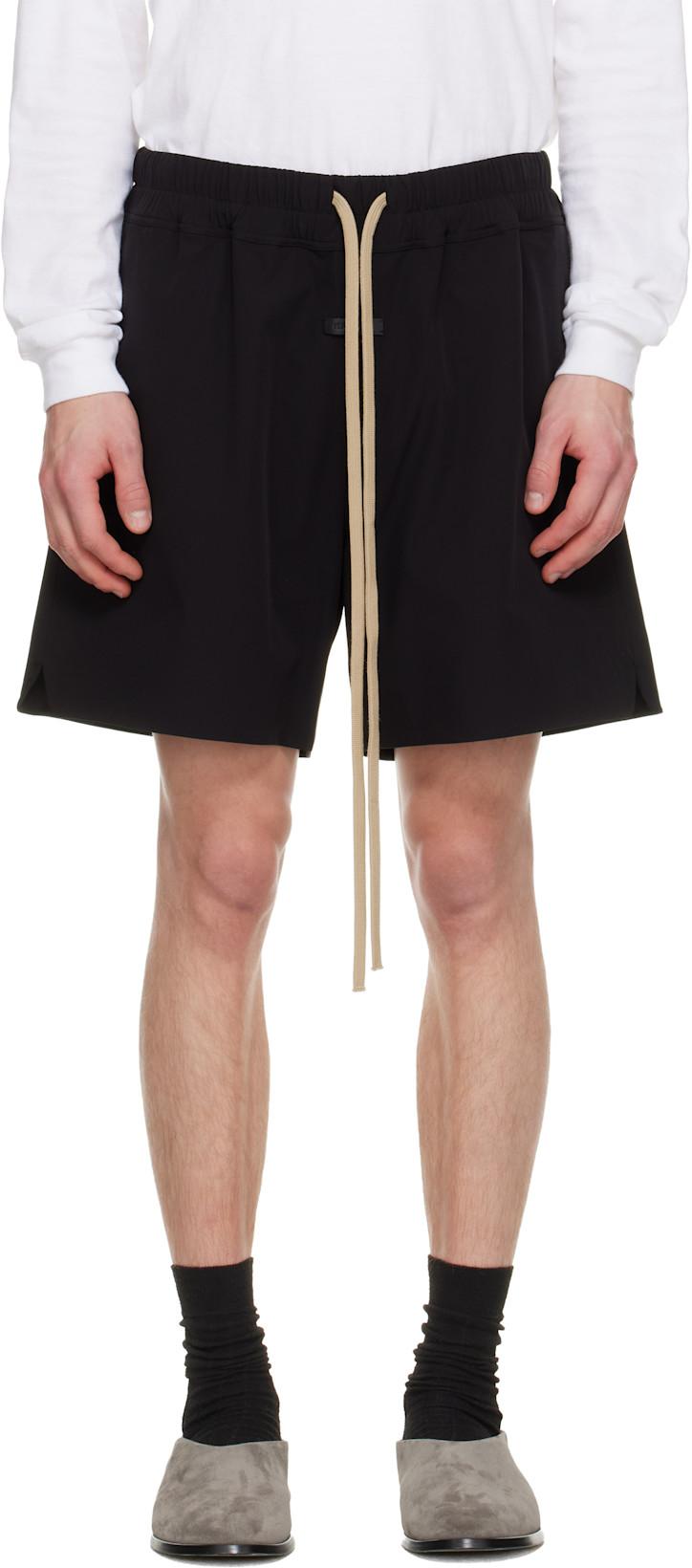 Black Tech Running Shorts by FEAR OF GOD