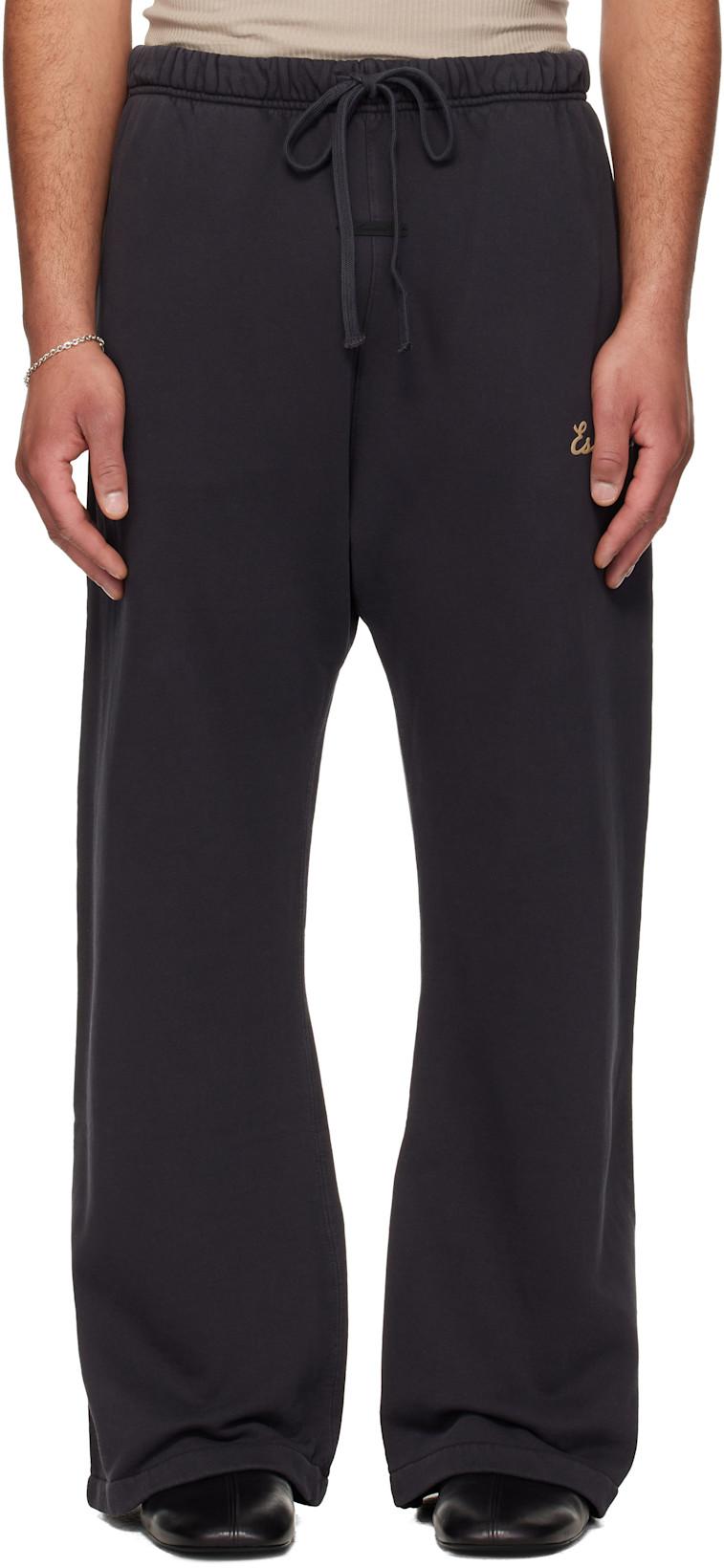 Black Training Classic Flare Sweatpants by FEAR OF GOD