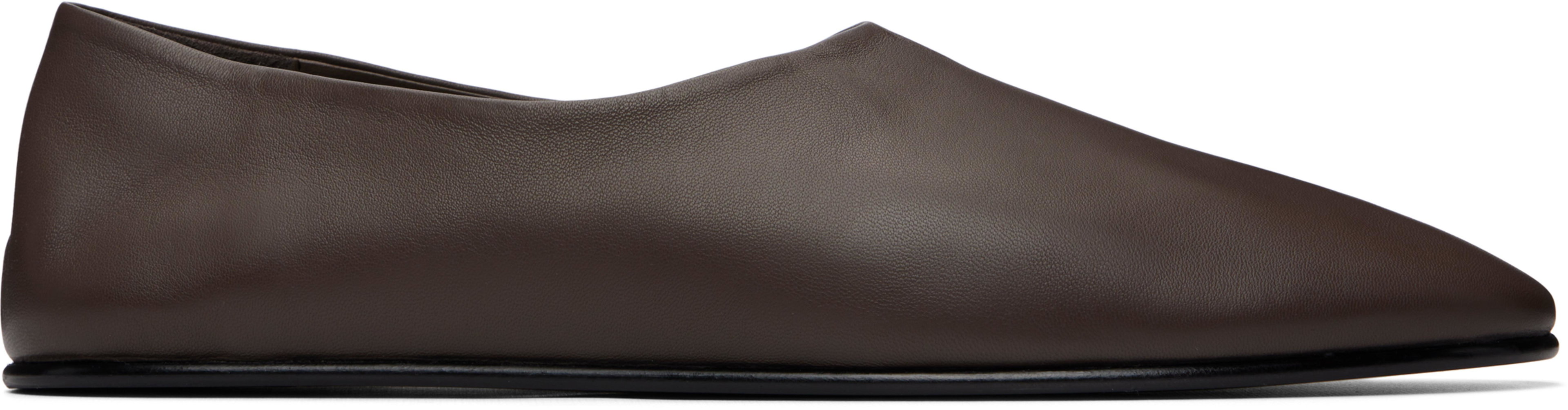 Brown Ballerino Loafers by FEAR OF GOD