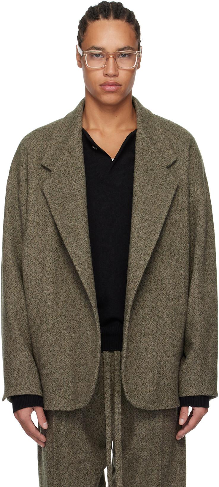 Brown California Blazer by FEAR OF GOD