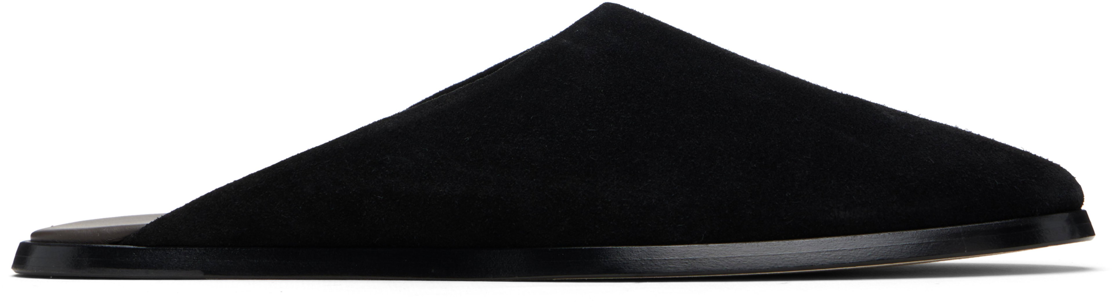 Brown Suede Slides by FEAR OF GOD