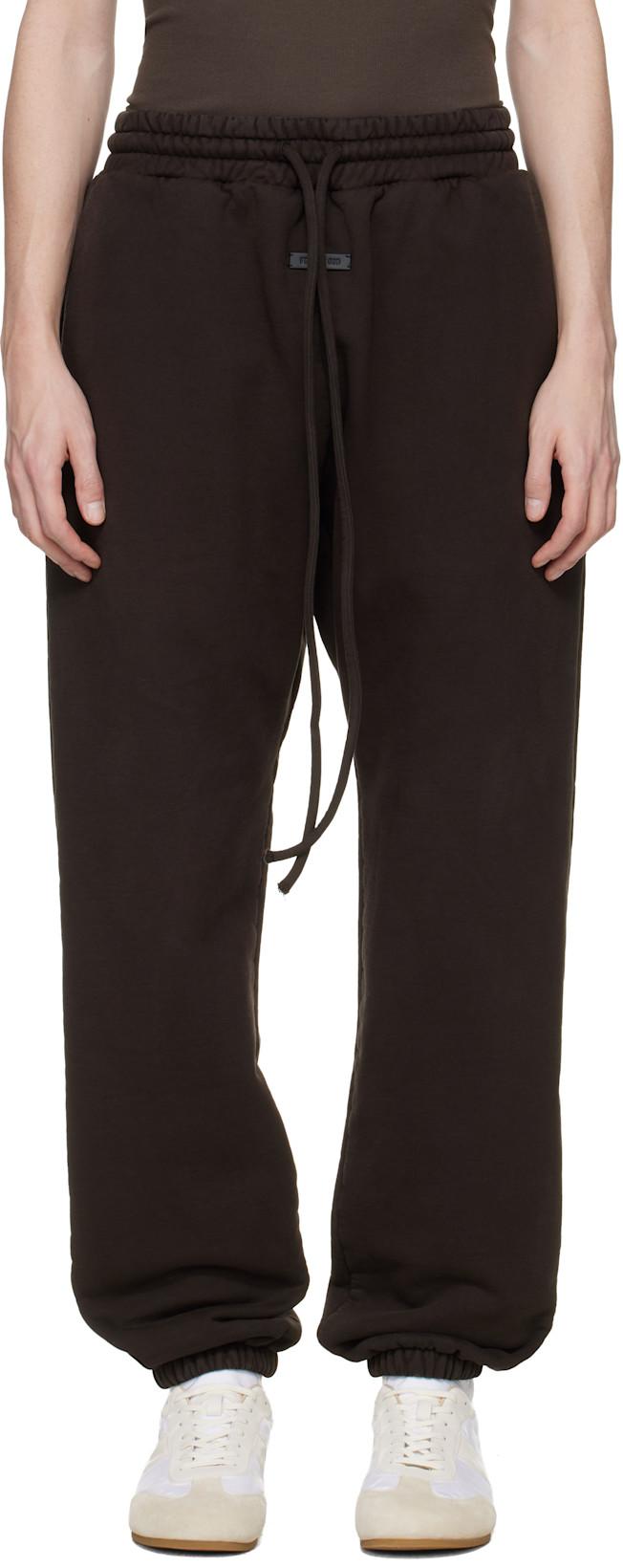 Brown Sunfaded Classic Sweatpants by FEAR OF GOD