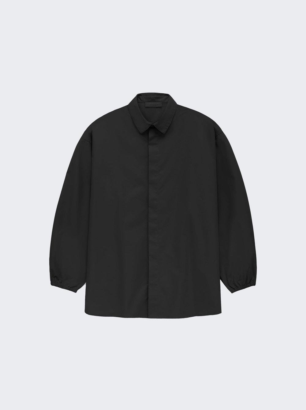 Button Down Shirt Jet Black  | The Webster by FEAR OF GOD