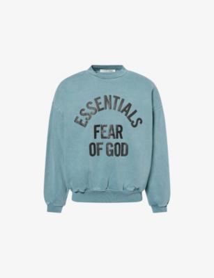 Campus 90's Crewneck Cotton-Jersey Sweatshirt by FEAR OF GOD