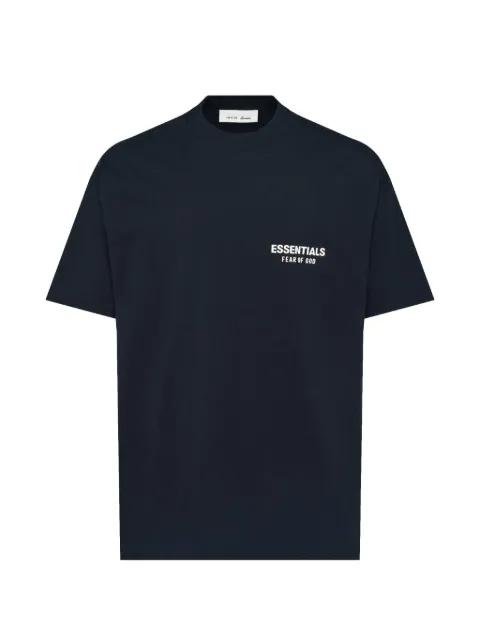 Classic logo-print cotton T-shirt by FEAR OF GOD