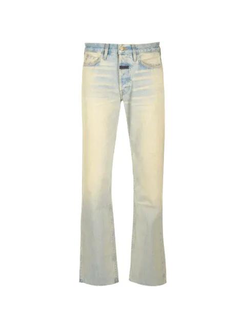 Collection 8 raw-hem jeans by FEAR OF GOD