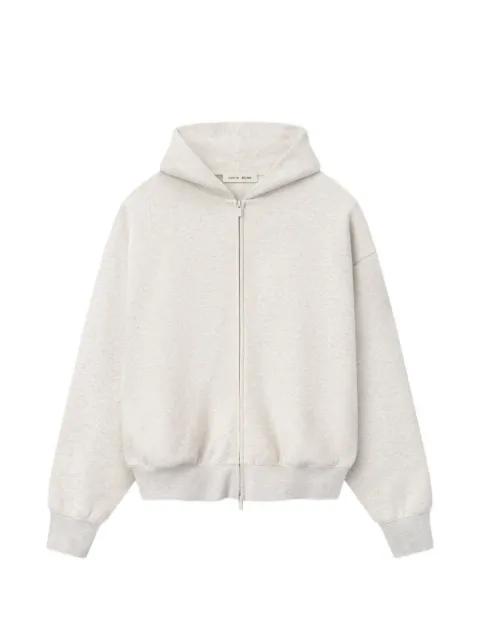 Essentials Signature Classic zip-up hoodie by FEAR OF GOD