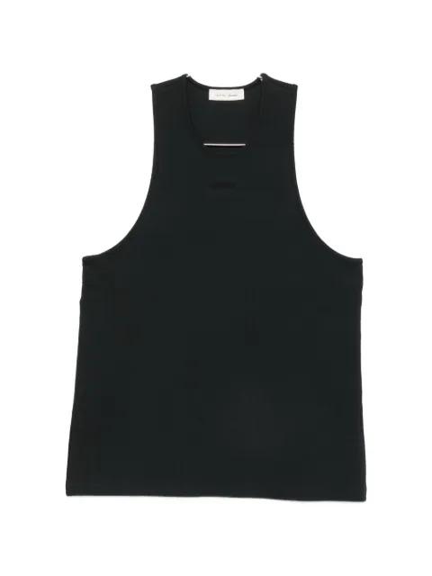 Essentials logo-patch tank top by FEAR OF GOD