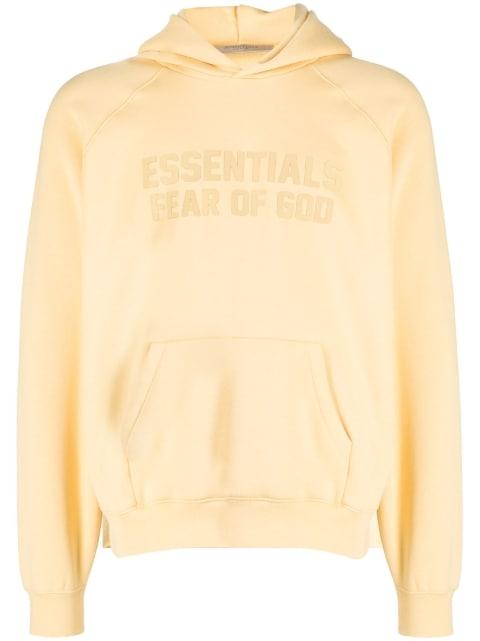 Essentials logo-print hoodie by FEAR OF GOD