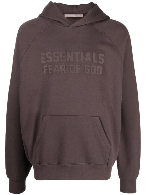 Essentials logo-print hoodie by FEAR OF GOD