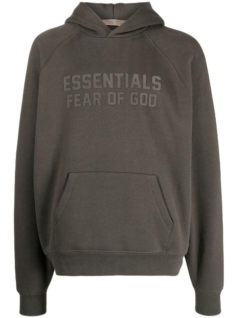 Essentials logo-print hoodie by FEAR OF GOD