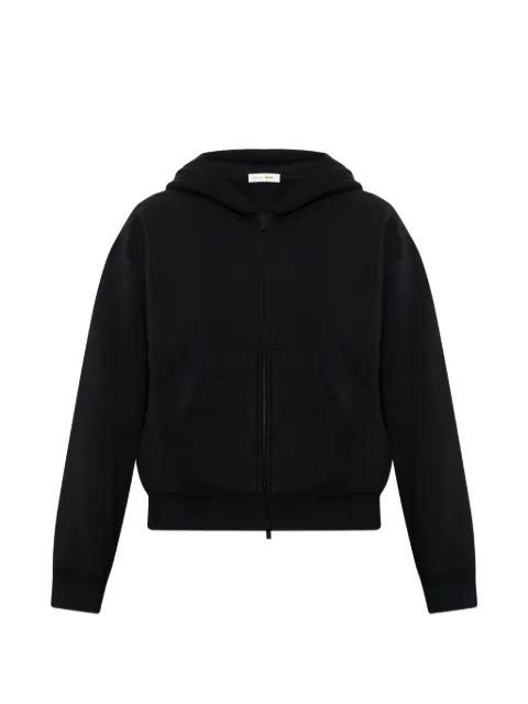 Essentials logo-print zip-up hoodie by FEAR OF GOD
