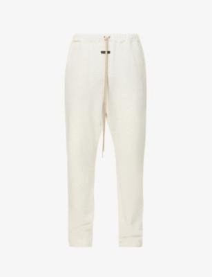 Eternal brand-patch cotton-jersey jogging bottoms by FEAR OF GOD