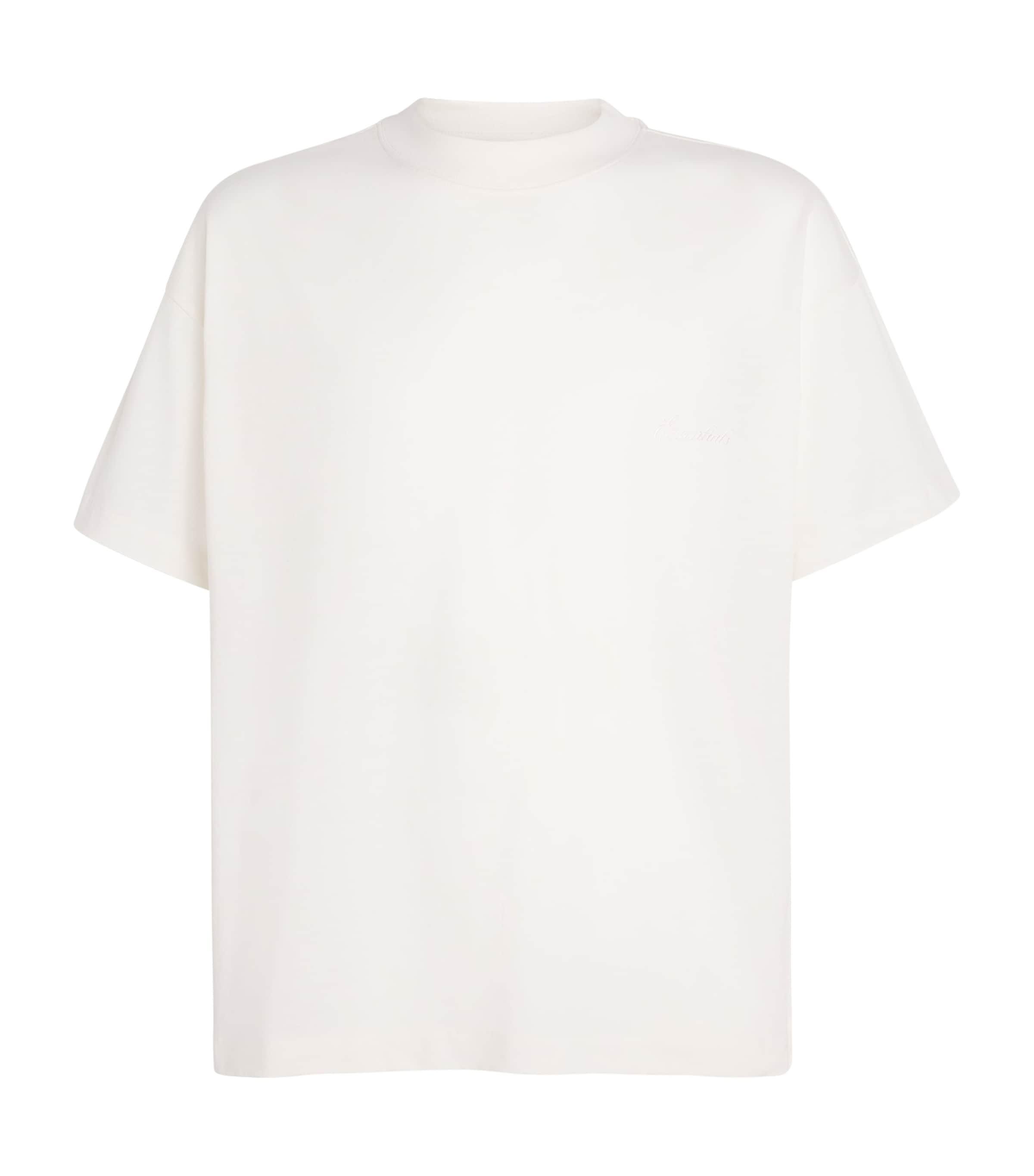 Fear Of God Cotton Logo Script T-Shirt by FEAR OF GOD