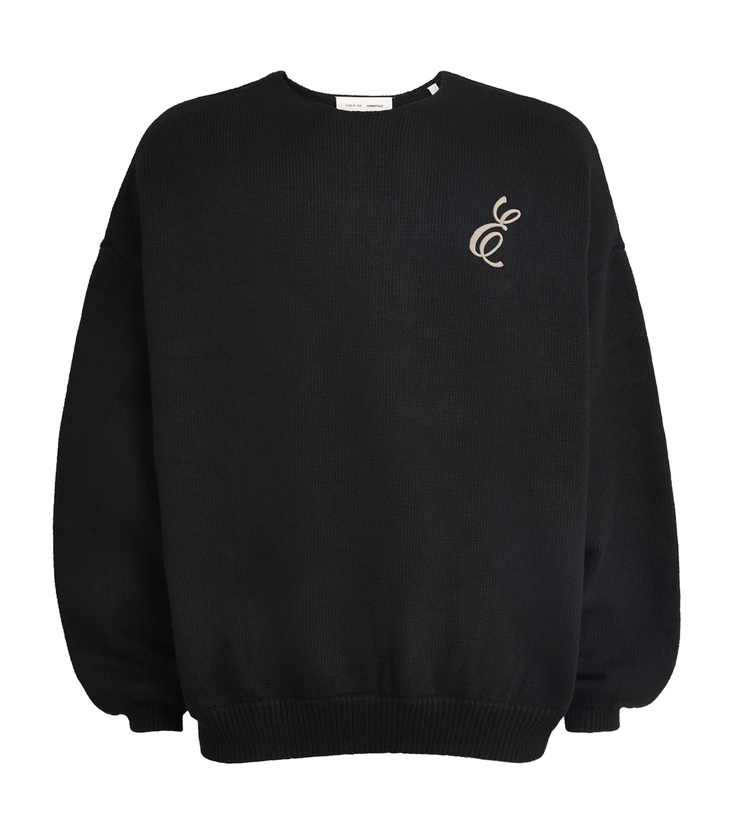 Fear Of God Waffle-Knit Script Sweater by FEAR OF GOD
