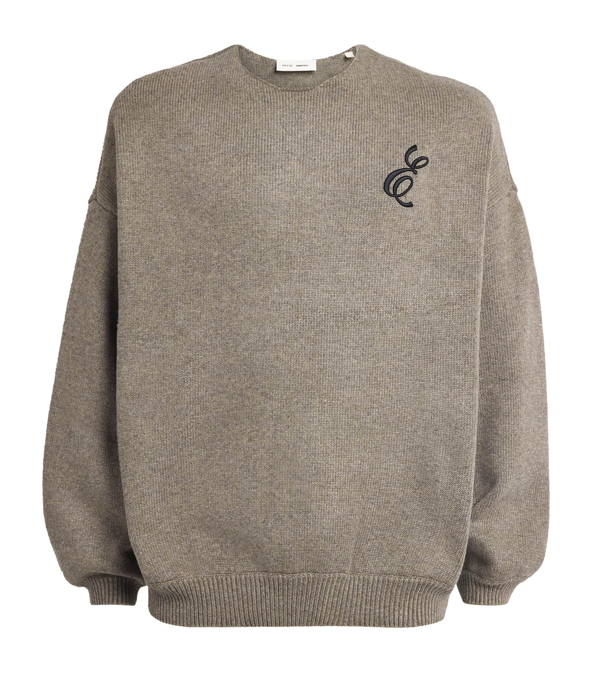Fear Of God Waffle-Knit Script Sweater by FEAR OF GOD