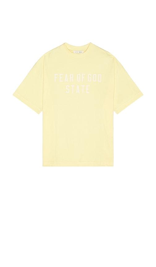 Fear of God ESSENTIALS 90S Fit T-Shirt in Yellow by FEAR OF GOD