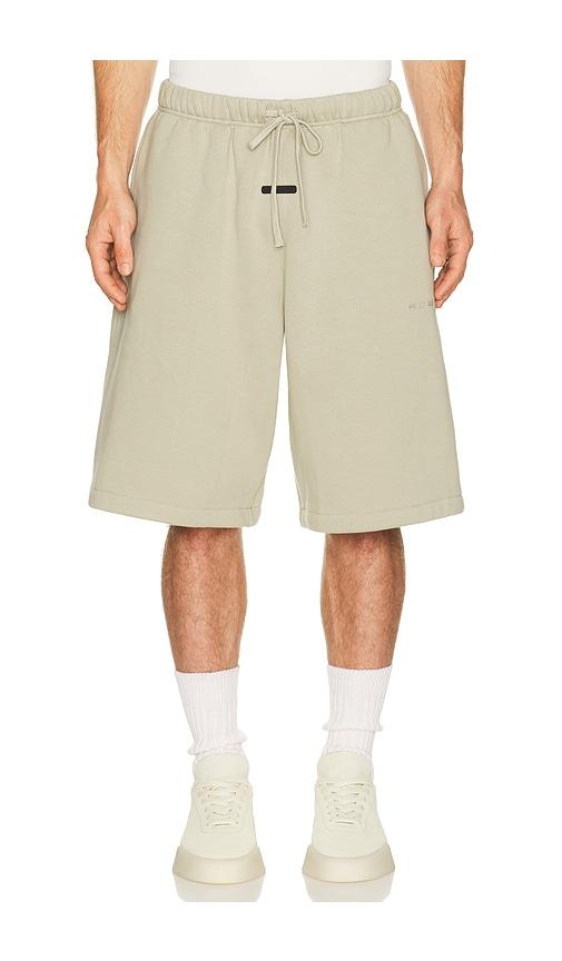 Fear of God ESSENTIALS Active Trace Relaxed Short in Grey by FEAR OF GOD