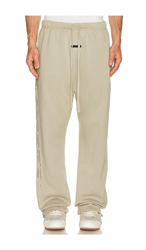 Fear of God ESSENTIALS Active Trace Relaxed Sweatpant in Grey by FEAR OF GOD
