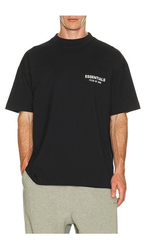 Fear of God ESSENTIALS Classic Fit T-Shirt in Black by FEAR OF GOD