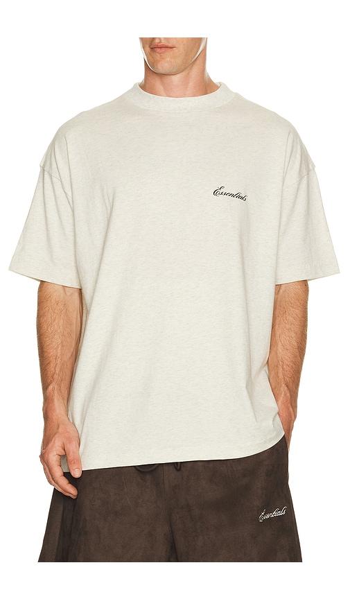 Fear of God ESSENTIALS Classic Short Sleeve Tee in Grey by FEAR OF GOD
