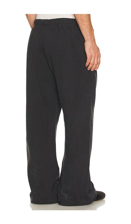 Fear of God ESSENTIALS Flare Sweatpant in Black by FEAR OF GOD