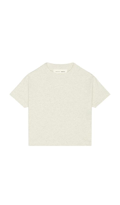 Fear of God ESSENTIALS Kids Classic Short Sleeve Tee in Grey by FEAR OF GOD