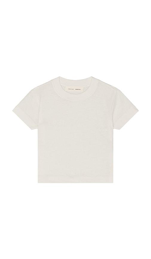 Fear of God ESSENTIALS Kids Essential Tee in Ivory by FEAR OF GOD