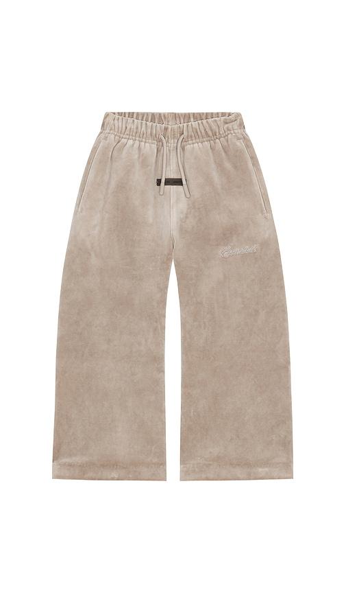 Fear of God ESSENTIALS Kids Flare Pant in Grey by FEAR OF GOD
